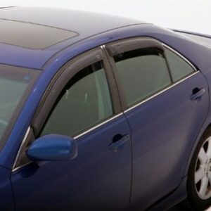 Auto Ventshade [AVS] Ventvisor / Rain Guards | Outside Mount, Smoke Color, 4 pc | 94425 | Fits 2007 - 2011 Toyota Camry