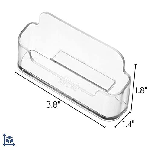 Mr. Pen- Acrylic Business Card Holder, 3 Pack, Plastic Business Card Holder, Business Card Display, Card Holder for Business Cards, Business Card Holder Stand, Business Card Holders for Desk.