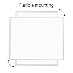 Amazon Basics Small Dry Erase Whiteboard, Magnetic White Board with Marker and Magnets - 11 x 14 Inches, Aluminum Frame