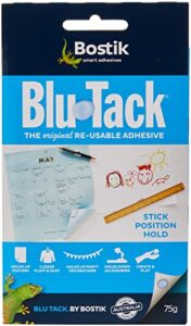 blu-tack reusable adhesive 75g