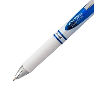 Pentel EnerGel Pearl Deluxe RTX Retractable Liquid Gel Pen, 0.7mm, 4 Pack, Assorted Colors (BLN77WBP4M)