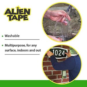 Alientape Nano Double Sided Tape, Multipurpose Removable Adhesive Transparent Grip Mounting Tape Washable Strong Sticky Heavy Duty for Carpet Photo Frame Poster Décor As Seen On TV (1 Roll)