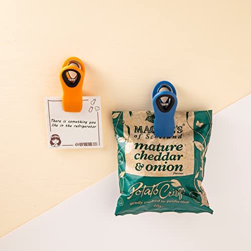 10 Parks Chip Clips Bag Clips Magnetic Clips Chip Clip Chip Clips Bag Clips Food Clips Clips for Food Packages Chip Bag Clip (10pcscolored)