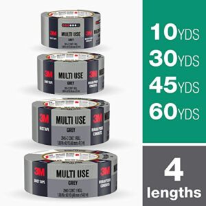 3M Multi-Use Duct Tape for Home & Shop, 1.88 inches by 60 yards, 2960-A, 1 roll