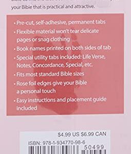 Majestic Rose Nouveau Bible Tabs (Majestic™ Bible)