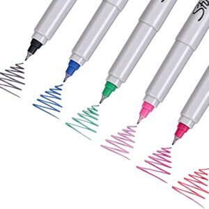 Sharpie Permanent Marker, Ultra-Fine Point, Pink, 6 Pack (Black)