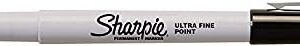 Sharpie Permanent Marker, Ultra-Fine Point, Pink, 6 Pack (Black)