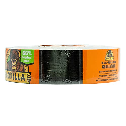 Gorilla Duct Tape, 1.88" x 50yd, Black