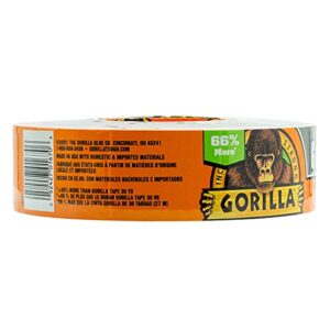 Gorilla Duct Tape, 1.88" x 50yd, Black