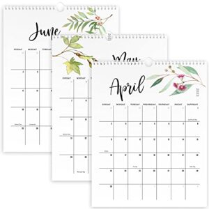 Aesthetic 2023 Floral Wall Calendar - Runs Until July 2024 - The Perfect Office Supplies for Women With Monthly Seasonal Designs for Easy Planning