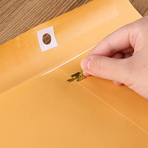 Mr. Pen- Clasp Envelopes,18 Pack, 9x12, Brown Kraft, Letter Size Envelopes, Brown Envelopes, Document Envelope, Clasp Kraft Envelopes, Clasp and Gummed Closure Envelopes.