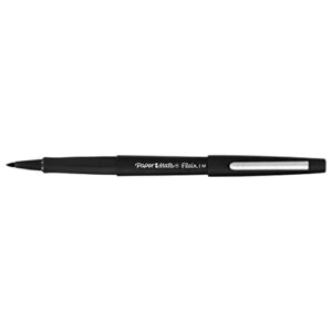 Paper Mate Flair Pen, 0.7 mm Medium Tip, Black, Box of 12