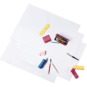 Pacon Super Value Poster Board, 22"X28", White, 50 Sheets