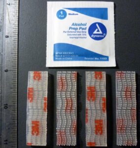 ez pass/i-pass/sunpass adhesive strips
