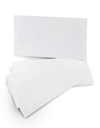 300 #6 3/4 Security Tinted Self-Seal Envelopes - No Window, EnveGuard, Size 3-5/8 X 6-1/2 Inches - White - 24 LB - 300 Count (34300)