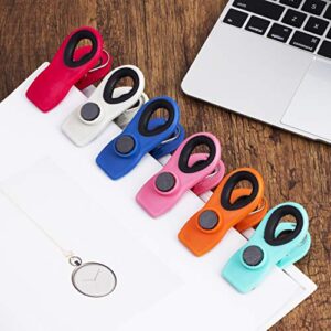 Mr. Pen- Chip Clips, Magnetic Clips, 6 Pack, Bag Clips, Bag Clips for Food, Magnet Clips, Chip Clips Bag Clips Food Clips, Chip Bag Clip, Clips for Food Packages, Magnetic Bag Clips, Clips for Fridge