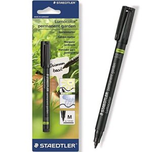 staedtler garden marker pen permanent outdoor marker – [pack of 2]
