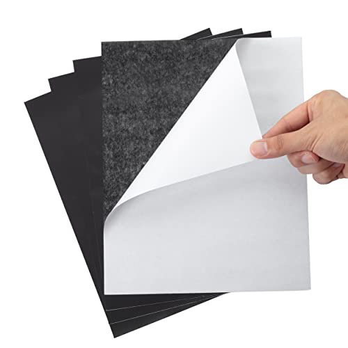 Mr. Pen- Adhesive Magnetic Sheets, 8" x 10", 4 Pack, Magnetic Sheet, Magnetic Paper, Magnet Paper Sheets, Magnetic Sheets with Adhesive Backing, Flexible Magnetic Sheet, Photo Magnets, Magnet Sheet