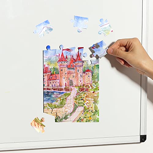 Mr. Pen- Adhesive Magnetic Sheets, 8" x 10", 4 Pack, Magnetic Sheet, Magnetic Paper, Magnet Paper Sheets, Magnetic Sheets with Adhesive Backing, Flexible Magnetic Sheet, Photo Magnets, Magnet Sheet