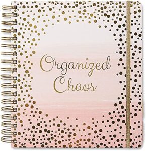 2023 organized chaos, 18 month large daily planners/calendars: votum planners with monthly, weekly and daily views – personal planner notebook for work or home (january 2023 – june 2024)