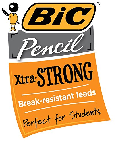 BIC Xtra-Strong Mechanical Pencil, Colorful Barrel, Thick Point (0.9mm), 10-Count