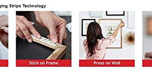 Command Picture Hanging Kit, Various Sized Picture Hanging Hooks and Strips to Hang Up to 15 Pictures, Indoor Use, Decorate Damage-Free