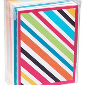 American Greetings Blank Cards Assortment with Envelopes, Bright Patterns (30-Count)