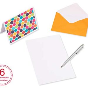 American Greetings Blank Cards Assortment with Envelopes, Bright Patterns (30-Count)