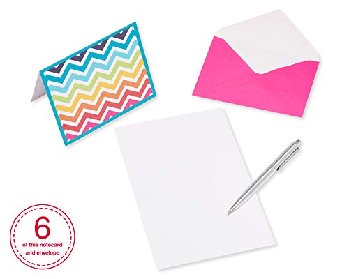 American Greetings Blank Cards Assortment with Envelopes, Bright Patterns (30-Count)