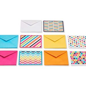 American Greetings Blank Cards Assortment with Envelopes, Bright Patterns (30-Count)