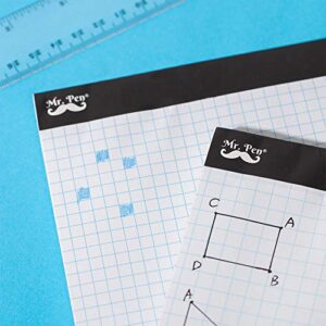 Mr. Pen Graph Paper, Grid Paper, 4x4 (4 Squares per inch), 11"x8.5", 55 Sheet