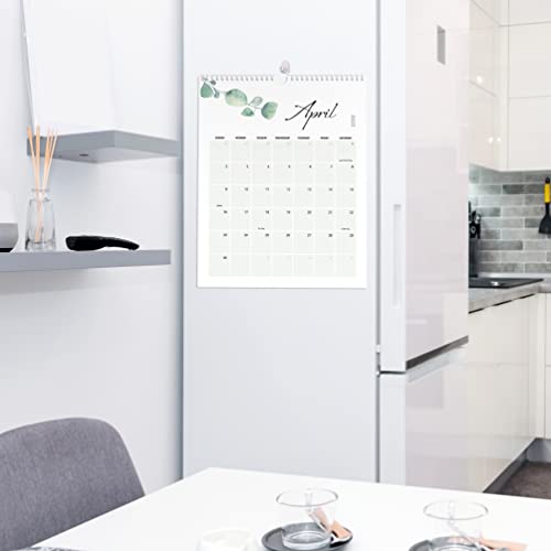 Aesthetic 2023 Vertical Greenery Wall Calendar - Runs Until July 2024 - The Perfect Monthly Calendar for Easy Planning