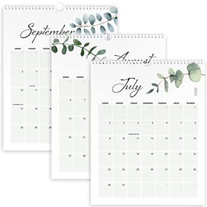 Aesthetic 2023 Vertical Greenery Wall Calendar - Runs Until July 2024 - The Perfect Monthly Calendar for Easy Planning