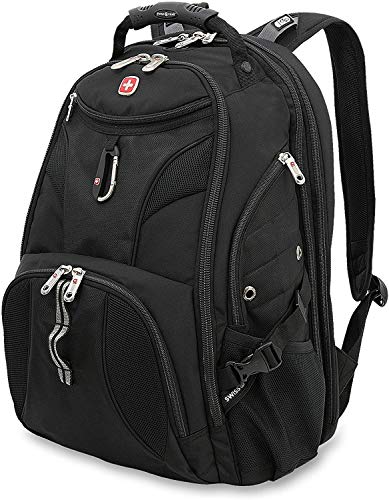 SwissGear 1900 Scansmart TSA 17-Inch Laptop Backpack, Black, 19
