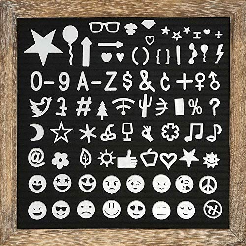 Felt Letter Board Letters Numbers Set 10x10 Inch, First Day School Board, Black Message Board Word Classroom Decor, Announcement Board Letters, Wood Frame Stand, New Pregnancy Baby Farmhouse Gifts