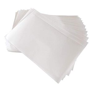 9527 Product 7.5" x 5.5" Clear Adhesive Top Loading Packing List / Shipping Label Envelopes (200 Pack)