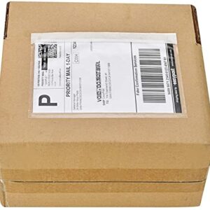 9527 Product 7.5" x 5.5" Clear Adhesive Top Loading Packing List / Shipping Label Envelopes (200 Pack)