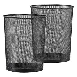 amazon basics mesh waste basket, 2-pack
