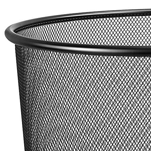 Amazon Basics Mesh Waste Basket, 2-Pack
