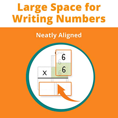 Channie's One Page A Day Single Digit (Beginner) Multiplication Math Problem Workbook for 2nd Graders and 3rd Grade Simply Tear Off On Page a Day For Math Repetition Exercise!