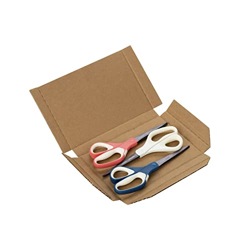 Scotch 8" Precision Ultra Edge Non-Stick Scissors, 3 Count, All-Purpose Titanium Scissors for Fabric, Crafts, Cardstock, Office, and School Supplies (1458-3AMZ-ESF)