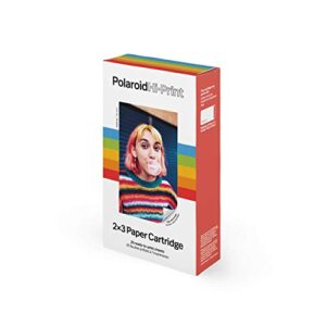 Polaroid Hi-Print Paper - 2x3 Paper Cartridge (20 Sheets) Dye-Sub (Not ZINK) Cartridge