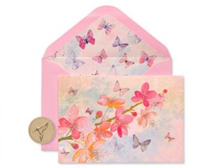 papyrus blank cards with envelopes, blossoms (12-count)