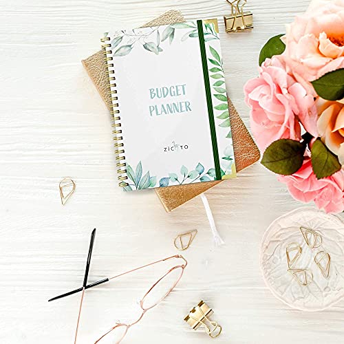 Simplified Monthly Budget Planner - Easy Use 12 Month Financial Organizer with Expense Tracker Notebook - The 2023-2024 Monthly Money Budgeting Book That Manages Your Finances Effectively