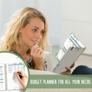 Simplified Monthly Budget Planner - Easy Use 12 Month Financial Organizer with Expense Tracker Notebook - The 2023-2024 Monthly Money Budgeting Book That Manages Your Finances Effectively