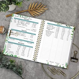 Simplified Monthly Budget Planner - Easy Use 12 Month Financial Organizer with Expense Tracker Notebook - The 2023-2024 Monthly Money Budgeting Book That Manages Your Finances Effectively