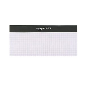 Amazon Basics Quad-Ruled Graph Paper Pad - Pack of 2, 8.5 Inch x 11.75 Inch