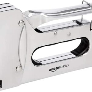 Amazon Basics Manual Staple Gun Stapler with 1000 Staples