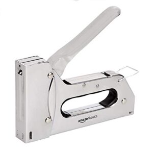 Amazon Basics Manual Staple Gun Stapler with 1000 Staples