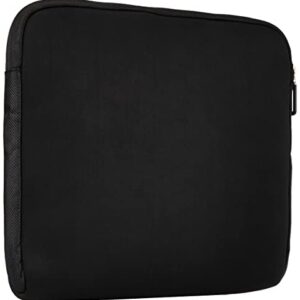 Amazon Basics 14-Inch Laptop Sleeve, Protective Case with Zipper - Black